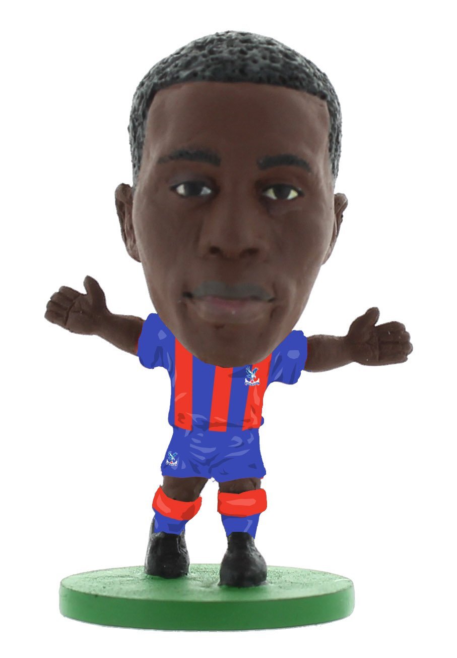 SoccerStarz - Crystal Palace Wilfred Zaha - Home Kit (Classic) /Figures