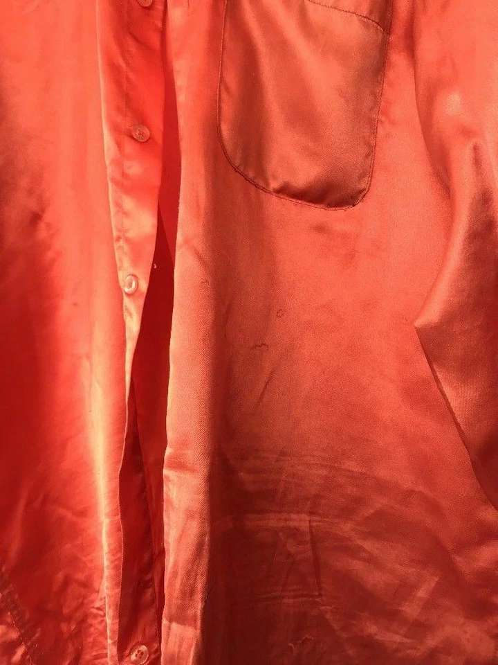 Рубашка мужская Daniel Ellissa с длинным рукавом размер 16,5 34-35 оранжевый цвет доставка N 24h - Изображение 4 из 4