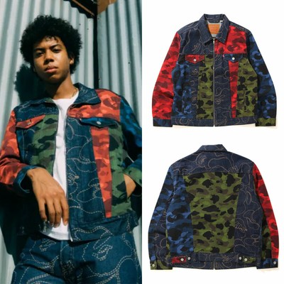 levis bape jacket