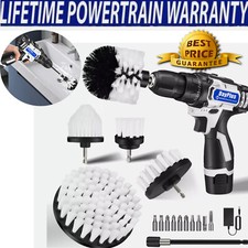 16.8V Drill Brush Electric Attachment Set Power Scrubber Cleaner Cleaning Carpet