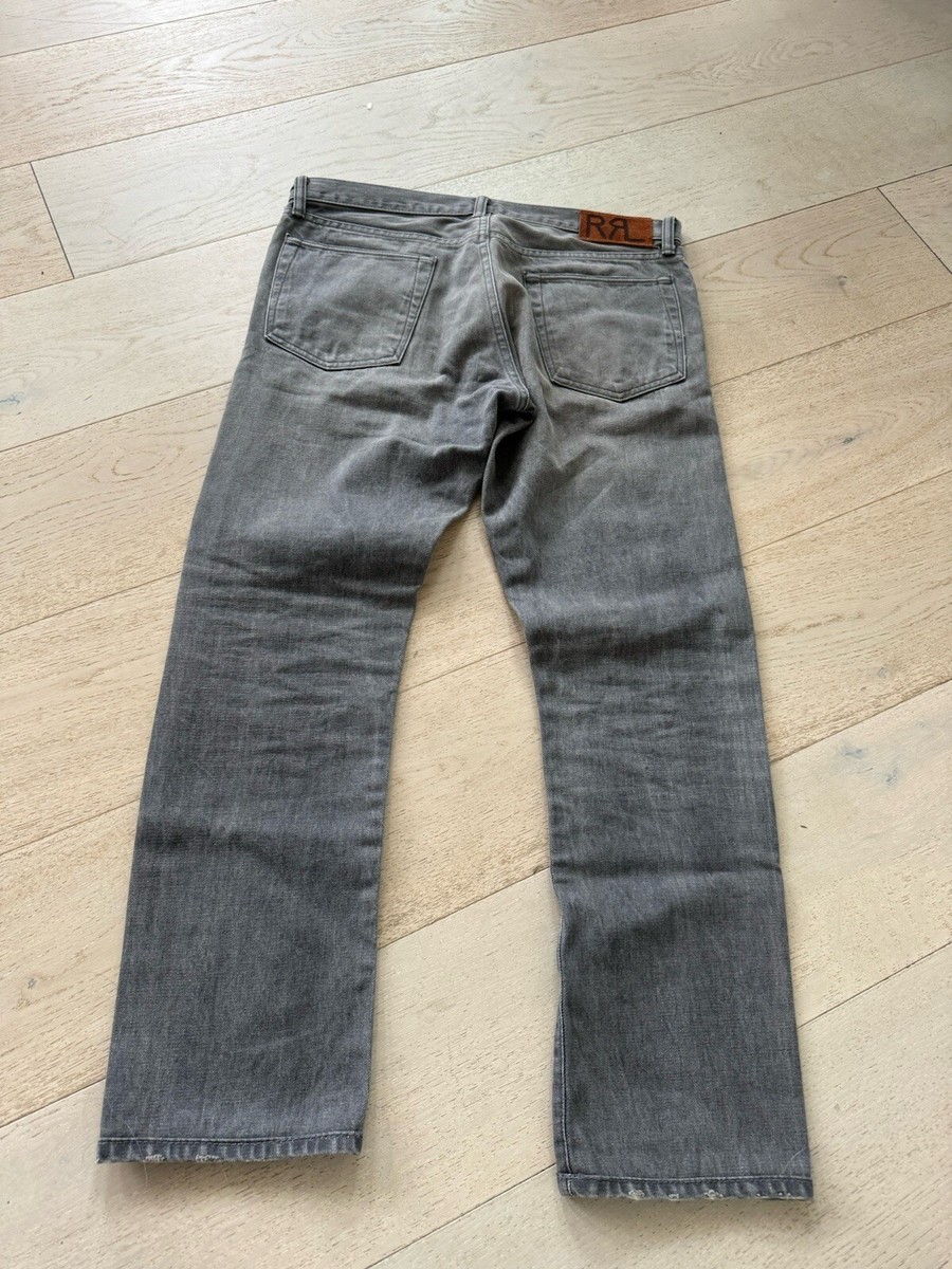 Ralph Lauren RRL Men's Jeans Japanese Selvedge Gray Denim