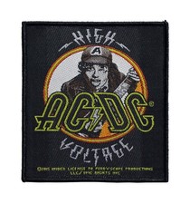 AC/DC High Voltage Music Band Battle Sew On Woven Patch 10-B Official