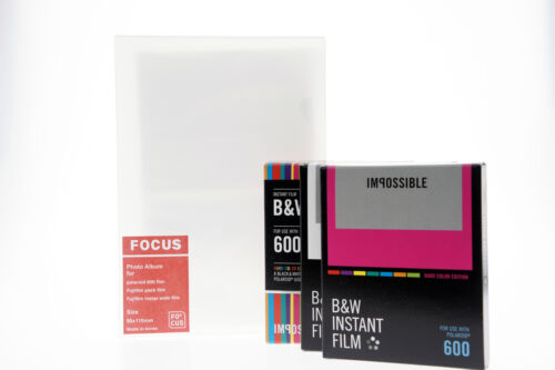 FS Photo Album for Polaroid 600 SX-70 Impossible Fuji 210 FP-100C Instant Film - Afbeelding 1 van 5