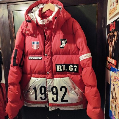 Polo Ralph Lauren スタジャン 1992 Stadium Nwt Polo Ralph Lauren Tokyo Stadium 1992 P-Wing Zip Up