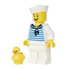 LEGO City Sailor avec canard en caoutchouc minifigure 2023 BAM