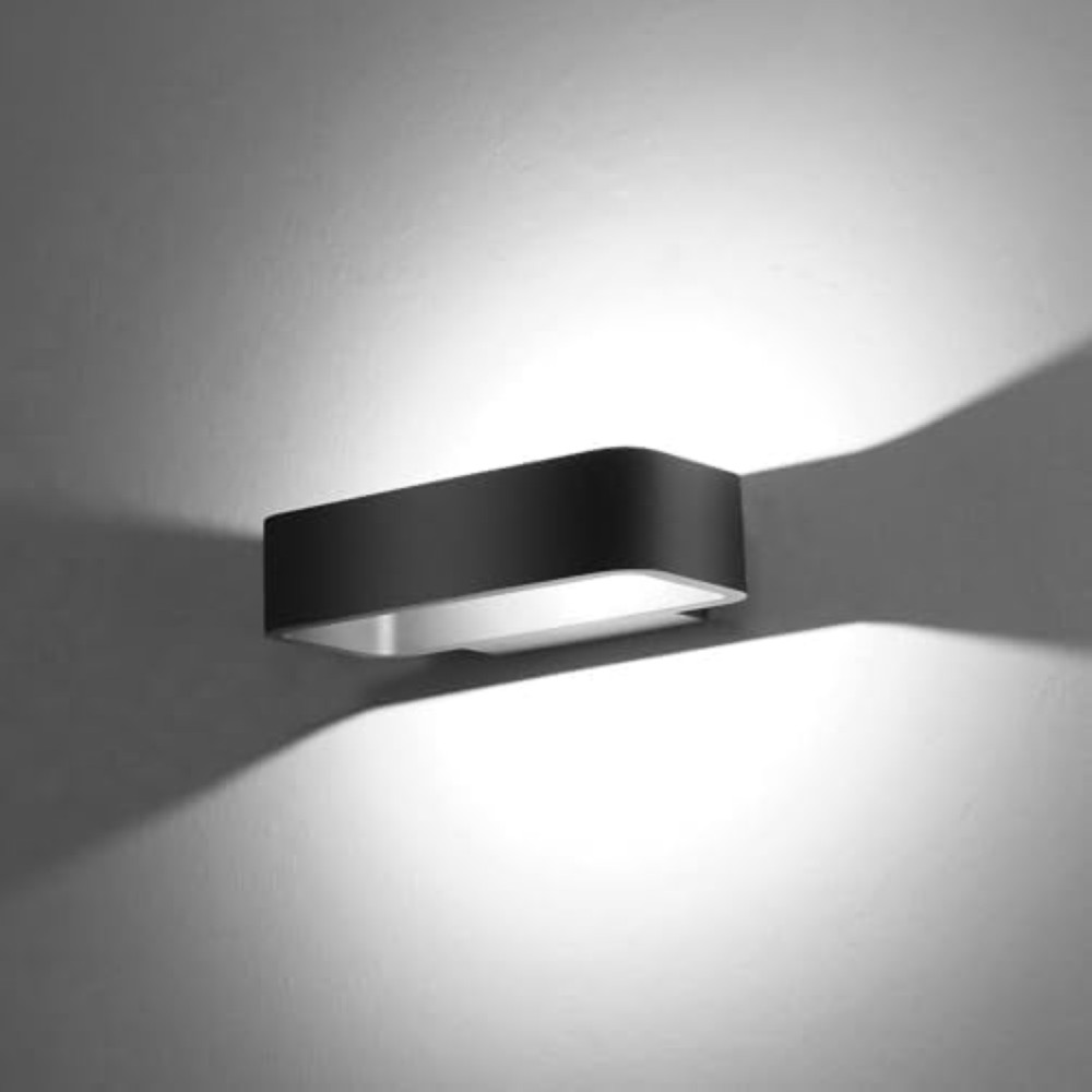 Applique Parete Esterno LED Oro/Antracite Alluminio - Luce d'Atmosfera
