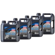 Motoröl LIQUI MOLY mineralisch 4x 4 Liter 10W40 für Honda BMW Suzuki Yamaha MBK