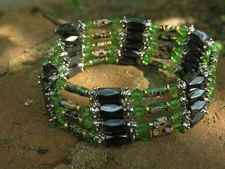 Metaphysical VOODOO BELLE'S "SHOW ME THE MONEY" magnetic bracelet