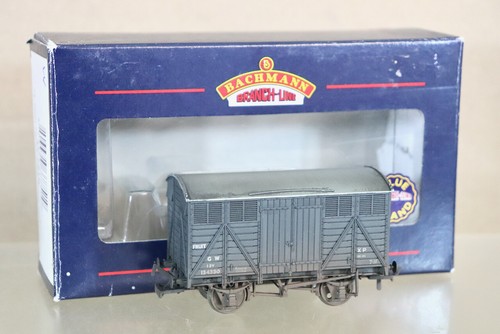 BACHMANN 37-751B WEATHERED GW GWR GREY FRUIT VAN WAGON 134330 BOXED pmv | Zustand: Used