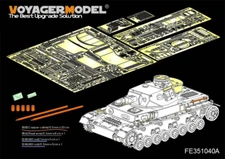 Voyager 1/35 WWII German PzKpfw.IV Ausf.F1 Detail Set for Border Model #BT-003