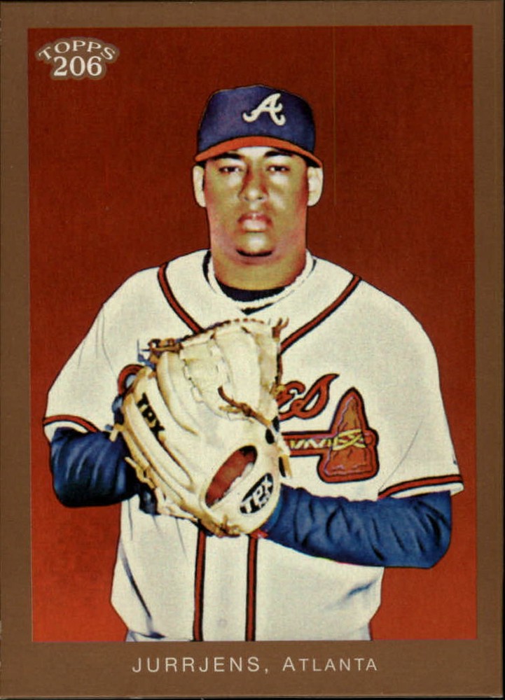 2009 (BRAVES) Topps 206 Bronze #75 Jair Jurrjens