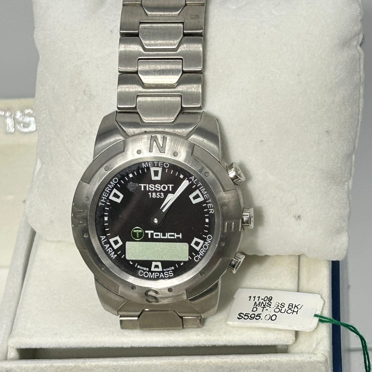 Vintage Tissot T-Touch Z251/351 Stainless Steel Quartz Analog