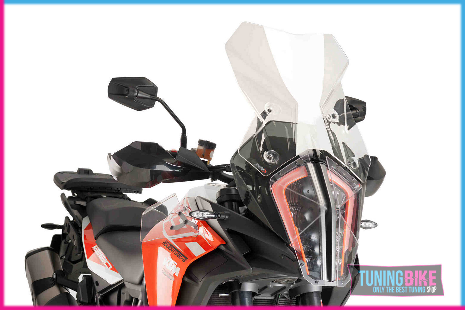 PUIG CUPOLINO TOURING PER KTM 1290 SUPER ADVENTURE R/S 2020 TRASPARENTE