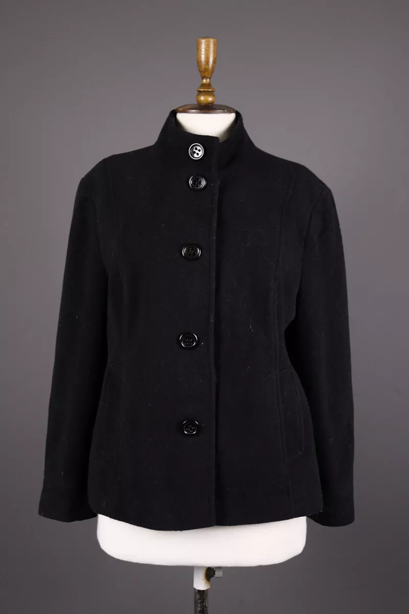 Laura ashley 2025 black coat