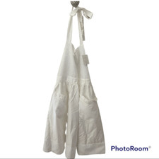 Vintage Yves Saint Laurent white NWT apron