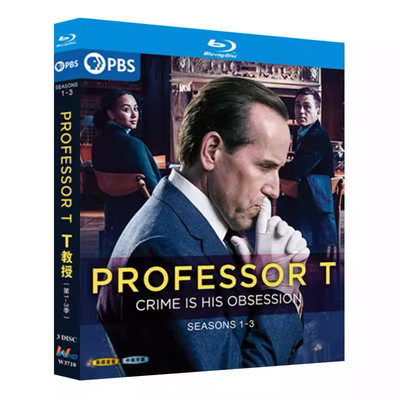 Professor T Season 1-3 (2024) Film TV Series BD 3 Disc All Region New Boxed