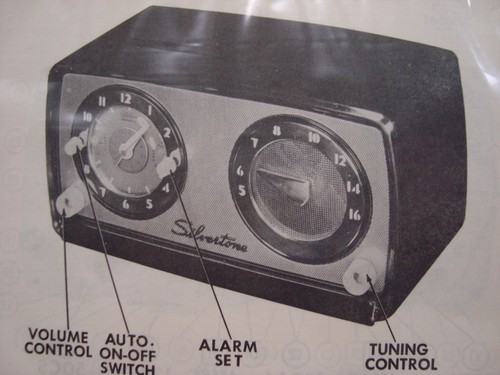 SAMS PHOTOFACT MANUAL & SCHEMATIC CLOCK RADIO SILVERTONE 3025,3026,3027 132.066 - Picture 3 of 3