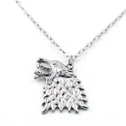 Game Of Thrones Stark Direwolf Pendant Necklace