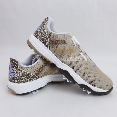 Adidas Jr BOA Golf Shoes Men's 6.5 CodeChaos 22 Brown Limited Edition GV6680