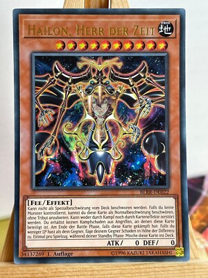Hailon, Herr Der Zeit BLRR-DE022 Ultra-Rare Deutsch NM YUGIOH