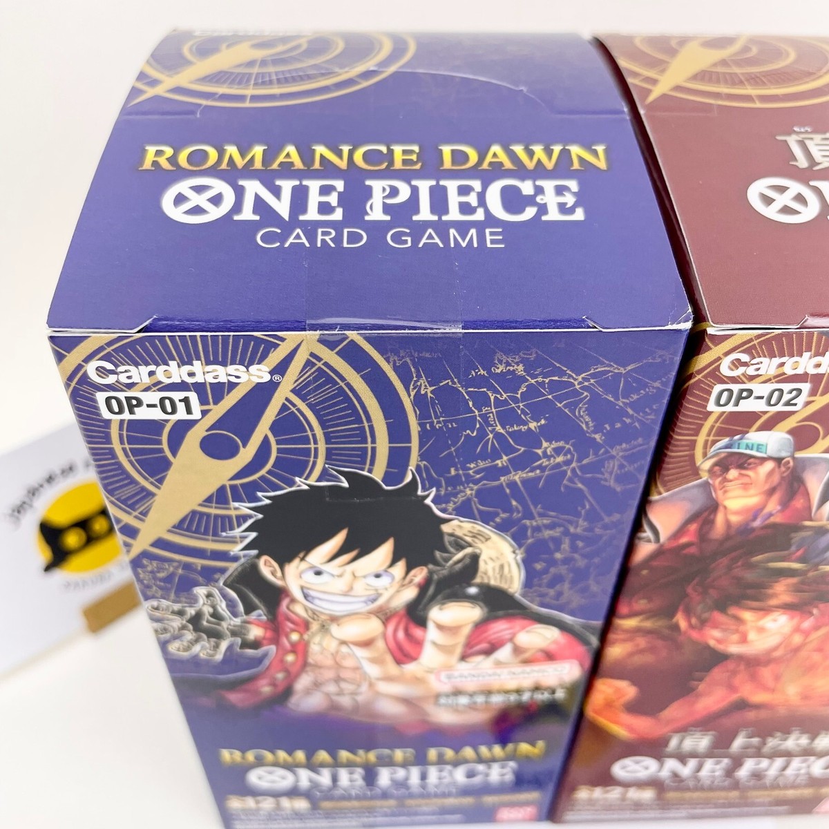 ONE PIECE カードゲーム OP-01 & OP-02 セット One Piece Card Game OP-01 OP-02 Booster Box Set Japanese Sealed