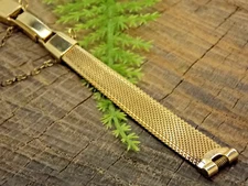 Forstner Butterfly Clasp Gold Filled 10mm NOS Vintage Watch Band Ladies