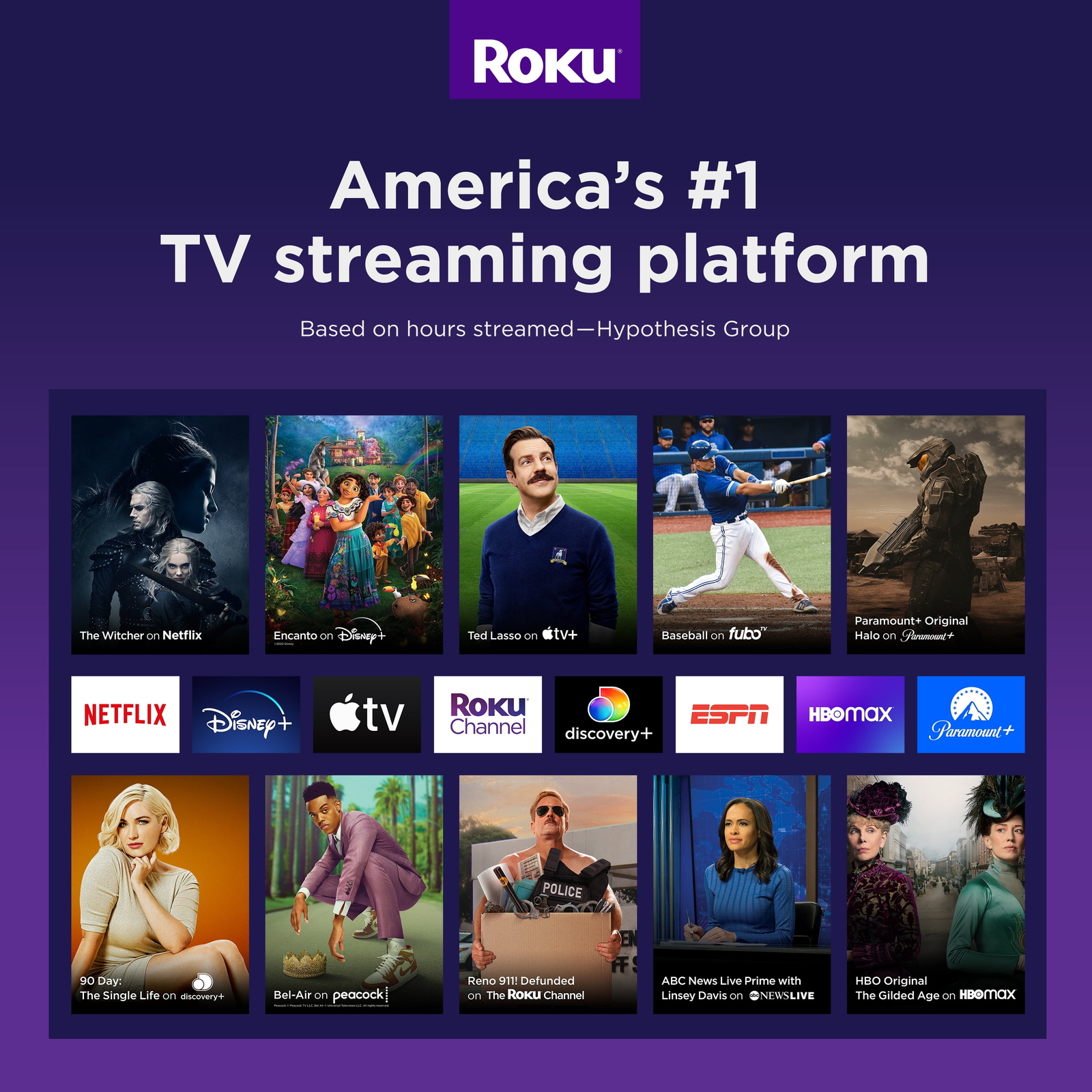 Streaming Media Player Enabled with High Speed HDMI &reg; Cable and Standard Remote