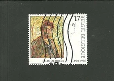 BELGIUM STAMP USED - FELIX DE BOECK: ARTIST PAINTER ART / STAMP USED