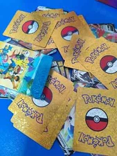 Rare Diamond Card Pack Cards Pokémon Gold Foil Cards 55 Pcs/Box TCG GX Vmax GX