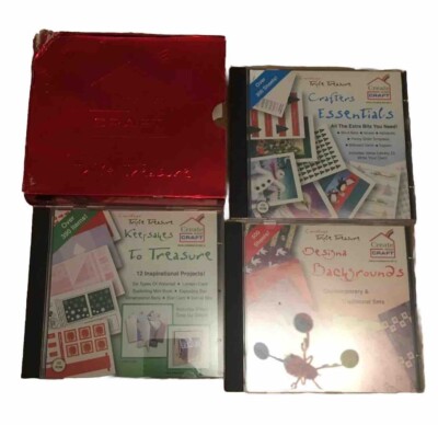 Create And Craft A Christmas Triple Treasure CD-ROM Papier Basteln 3 Scheiben Set