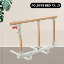 Folding Bed Rails Grab Bar Bed Hand Rails Assist Rail Handle for Elderly Adults