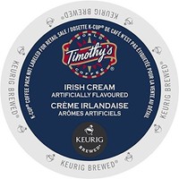 Timothy's World Coffee Irish Cream 24 K-cups For Keurig Brewers, New, Free S on sale Timothy's World Coffee Irish Cream 24 K-cups For Keurig Brewers, New, Free S on sale