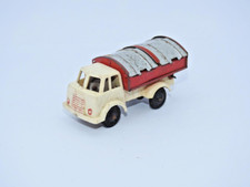 WELLS BRIMTOY POCKETOYS 1950s TIN & PLASTIC FRICTION POWERED REFUSE TIPPER TRUCK