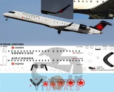 V1 Decals Bombardier CRJ 705-900 Air Canada Express for 1/144 Welsh Model Kit