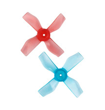 GemFan Durable 31mm Quad-Blade Propellers 0.8mm Shaft 