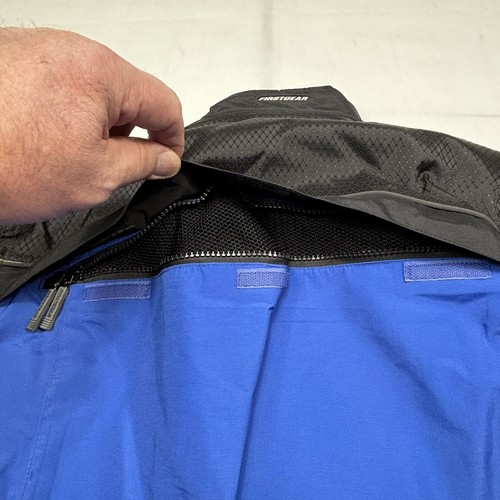 FirstGear Motorcycle Padded Jacket Snap in Liner Women's M Blue & Black Quilted - Picture 11 of 24