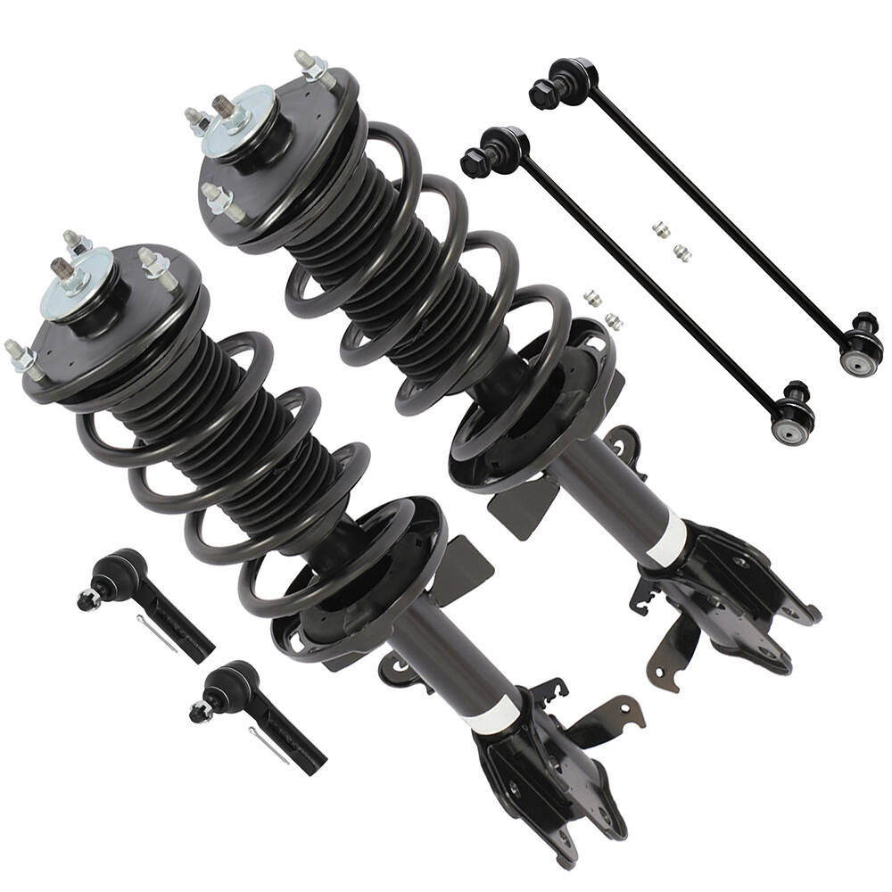 2013-2017 Honda Odyssey Front Struts Sway Bars Tie Rods Kit