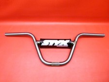 Guidon Chromoly Dirt Pit bike ST08005 Styx Racing CRF50 + mousse noire type BMX