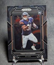 Trestan Ebner Rookie Card RC 2022 PRIZM Football Base Set #351 Chicago Bears 