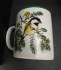 3 Vtg National Wildlife Federation Chickadee, Robin, Yellow Goldfinch Birds Mugs — photo 3