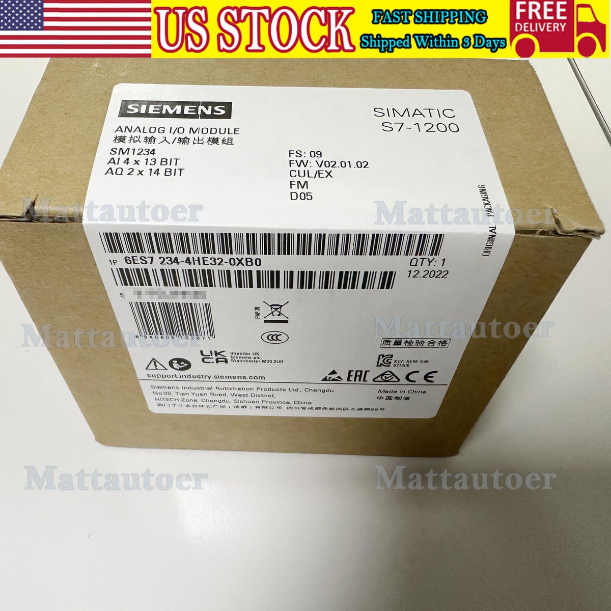 ABS 4G Siemens 6ES7234 4HE32 0XB0 Analog Module at Rs 2000 in Pune