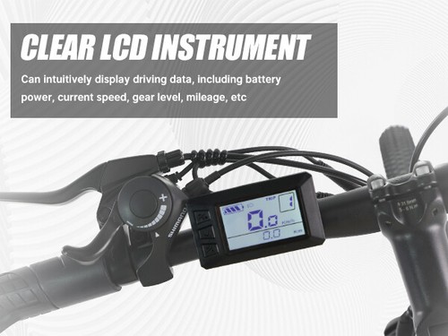 2025 Electric Bike 250W E-bike 48V 7.8Ah 26โ Mountain City Bicycle for Adults - Picture 7 of 12