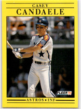 1991 Fleer - #501 Casey Candaele