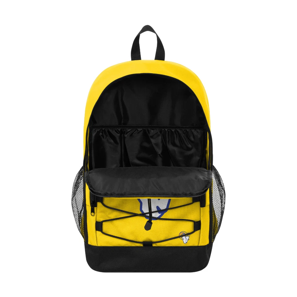NFL Los Angeles Rams Big Logo Bungee Rucksack Backpack Tasche Bag Football - Bild 3 von 4