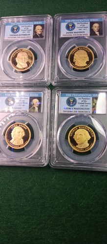 2007 S Presidential Dollar Set PCGS PR69DCAM # 099