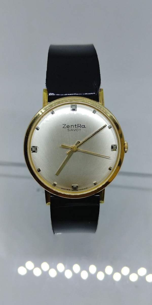Vintage Zentra Watches Zentra Automatic Watch Zentra Uhr Silber