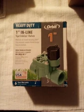 Orbit Irrigation 1" Inline Sprinkler Valve. Model 57281 New ITEM 