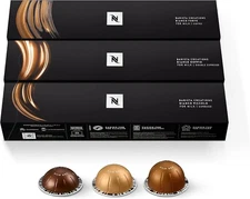 Nespresso Capsules Vertuo Dark Roast Coffee, 30-Count Coffee Pods, Brews 7.8oz