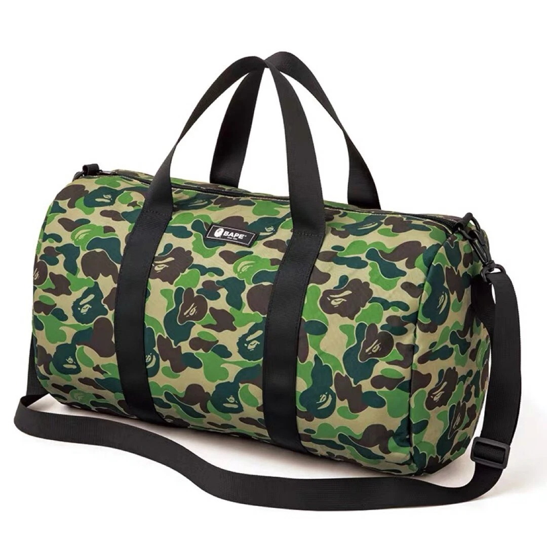 Bape camo store duffle bag