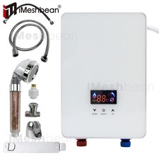 6500W Tankless Electric Hot Water Heater Instant Boiler On Demand Whole House